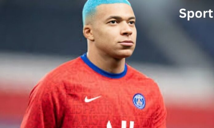 Mbappe cheveux rose